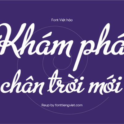Font Việt hóa UVF Metro Script