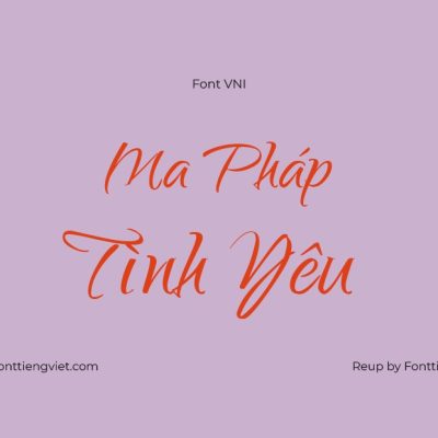 Font Việt hoá VNI Qwigley