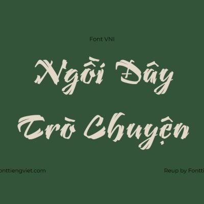 Font Việt hoá VNI 27 Bendigo