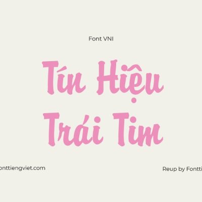 Font Việt hoá VNI Briquet
