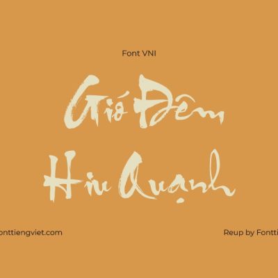 Font Việt hoá VNI HLThupap