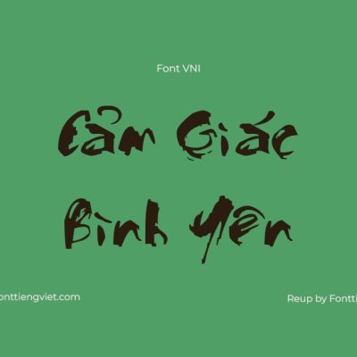 Font Việt hoá VNI Thufapfan