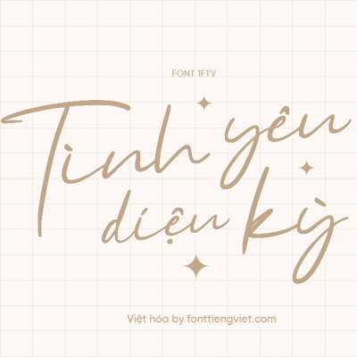 Font Việt hóa 1FTV Angin Senja