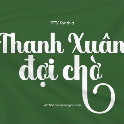 Font Việt hóa 1FTV Kynthia