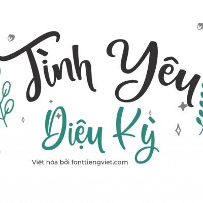 Font việt hóa 1FTV Prajurit Snowman