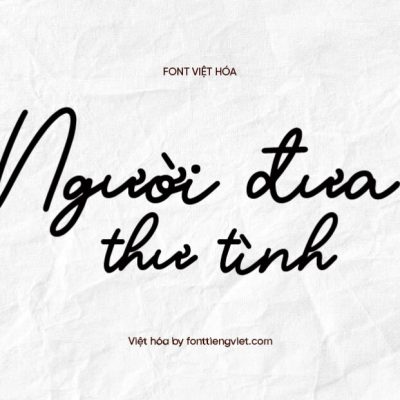 Font Việt hóa 1FTV VIP Geofanny