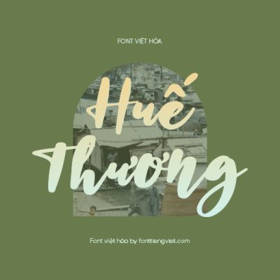 Font Việt hóa 1FTV VIP Husein Script