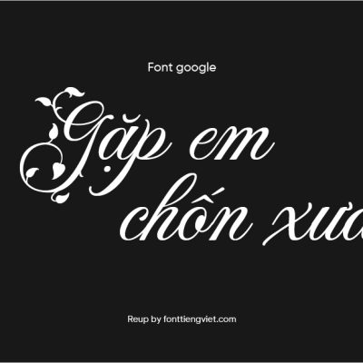 Font Việt hóa Fleur De Leah