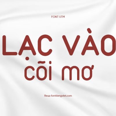 Font Việt hóa UTM Duepuntozero