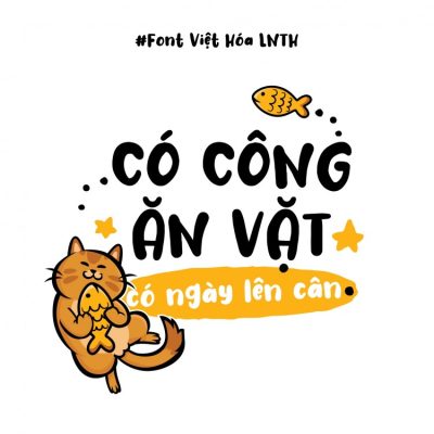 Font việt hóa LNTH Wash Your Hand