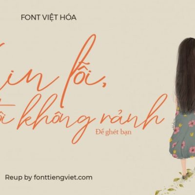 Font việt hóa MTD Attention