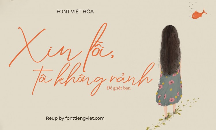 Font việt hóa MTD Attention
