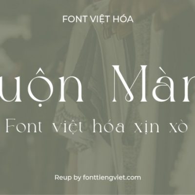 Font việt hóa VL Michelia