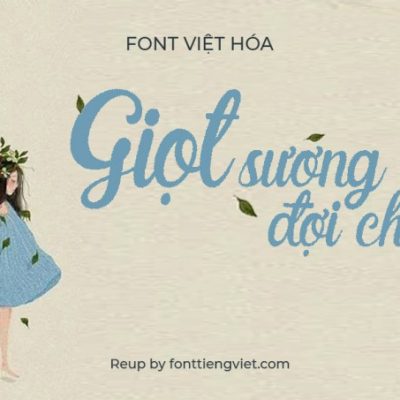 Font việt hóa SVN Anastasia