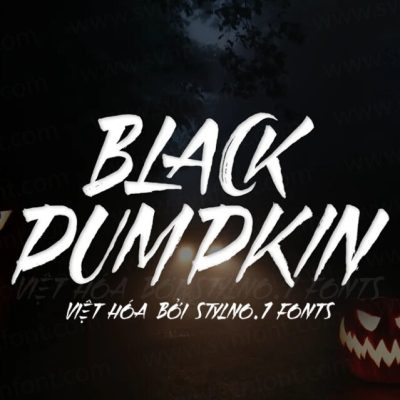 Font việt hóa SVN Black Pumpkin