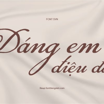 Font việt hóa SVN Daisy Lau