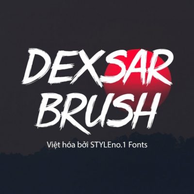 Font việt hóa SVN Dexsar Brush