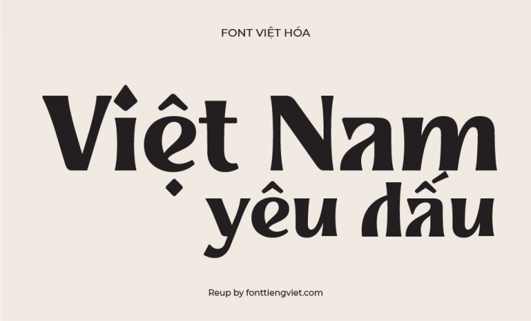 Font việt hóa SVN Diamond
