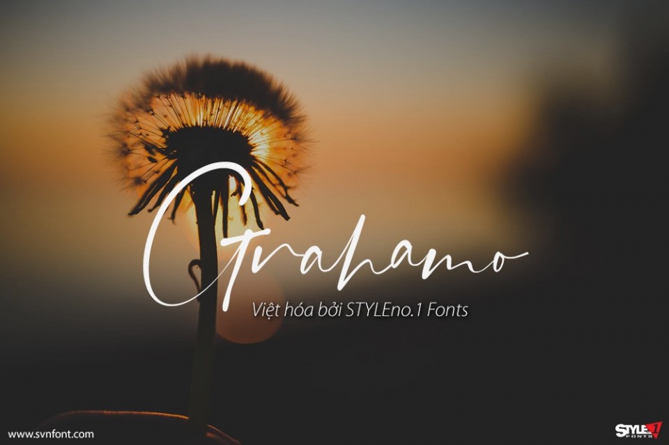 Font việt hóa SVN Grahamo