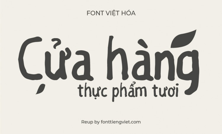 Font việt hóa SVN Grocery Rounded