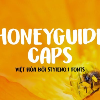 Font việt hóa SVN Honeyguide Caps