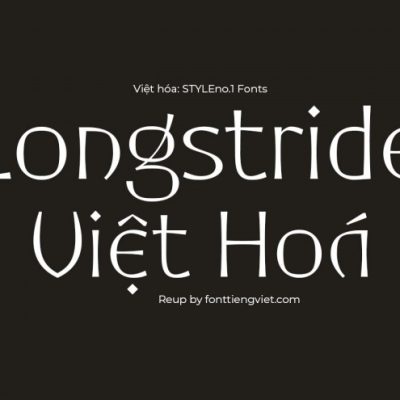 Font việt hoá SVN Longstride