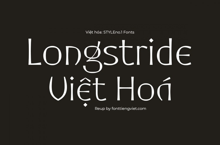 Font việt hoá SVN Longstride