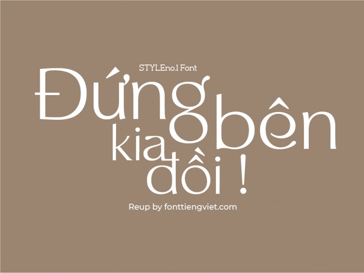 Font việt hóa SVN Magnificent