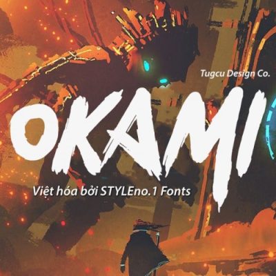 Font việt hóa SVN Okami – Brush