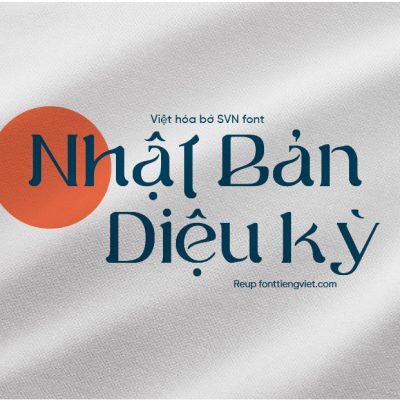 Font Việt hóa SVN Sigokae