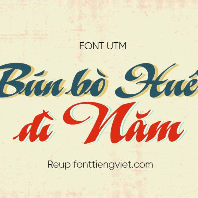 Font việt hóa UTM A&S Graceland