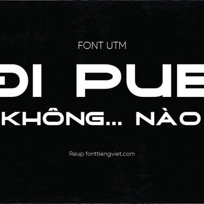Font việt hóa UTM Aircona
