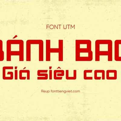 Font việt hóa UTM Akashi