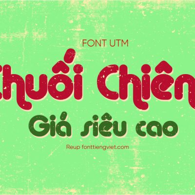 Font việt hóa UTM Alba Matter