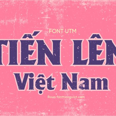 Font việt hóa UTM Alberta Heavy