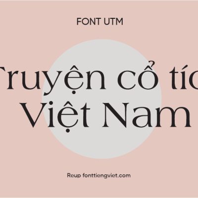 Font việt hóa UTM Amherst