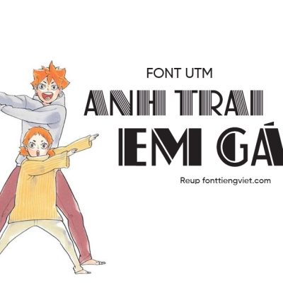 Font việt hóa UTM Atlas ( 2 font )