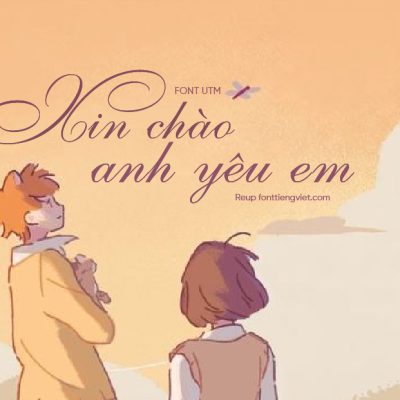 Font việt hóa UTM Beautiful Caps