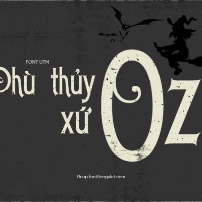 Font việt hóa UTM Billhead 1910