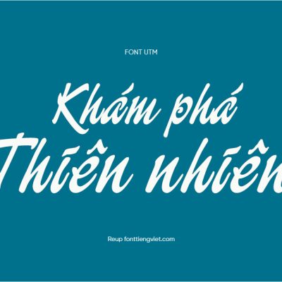 Font việt hóa UTM Demian KT
