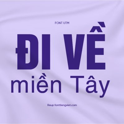 Font Việt hóa UTM Helve