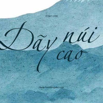 Font Việt hóa UTM LinotypeZapfino KT