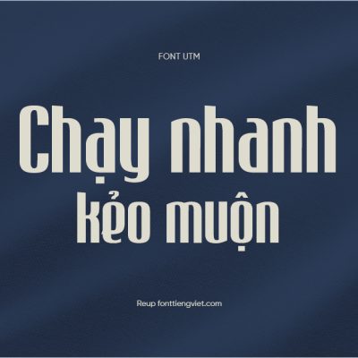 Font Việt hóa UTM Mabella