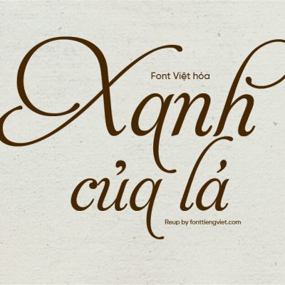 Font việt hóa UVF Aphrodite Pro