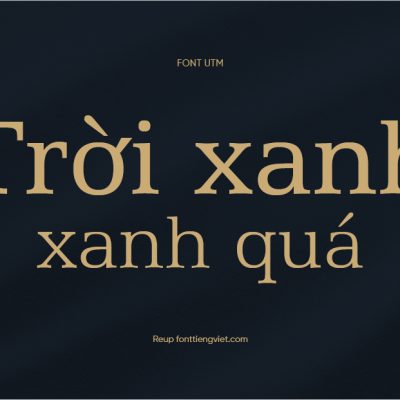 Font việt hóa UVN Ai Cap