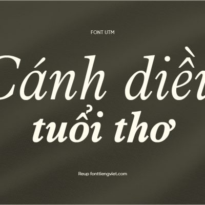 Font việt hóa UVN Anh Hai