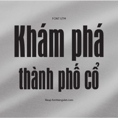 Font việt hóa UVN Anh Sang