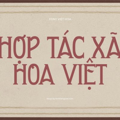 Font việt hóa VL Brown Chunkers