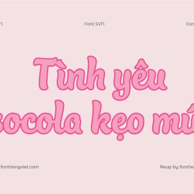 Font Việt hóa SVN Bali Script