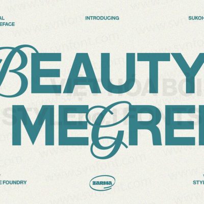 Font Việt hóa SVN Megren